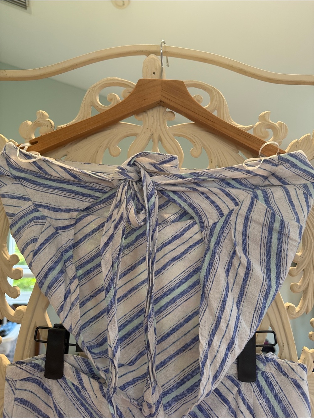 a new day Blue and White Striped Skirt Set - Picture 5 of 10